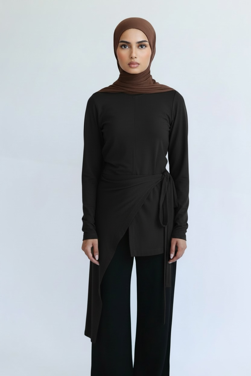 Wrap Top - Black