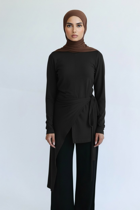 Wrap Top - Black