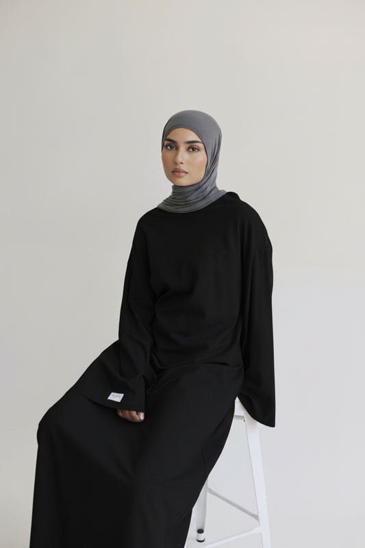 Black Essential Abaya