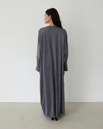 Veloura Abaya Charcoal